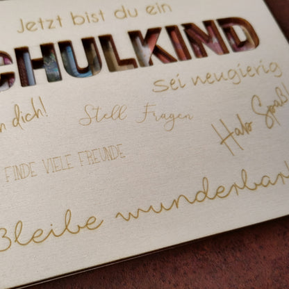 Geldgeschenk Schulkind