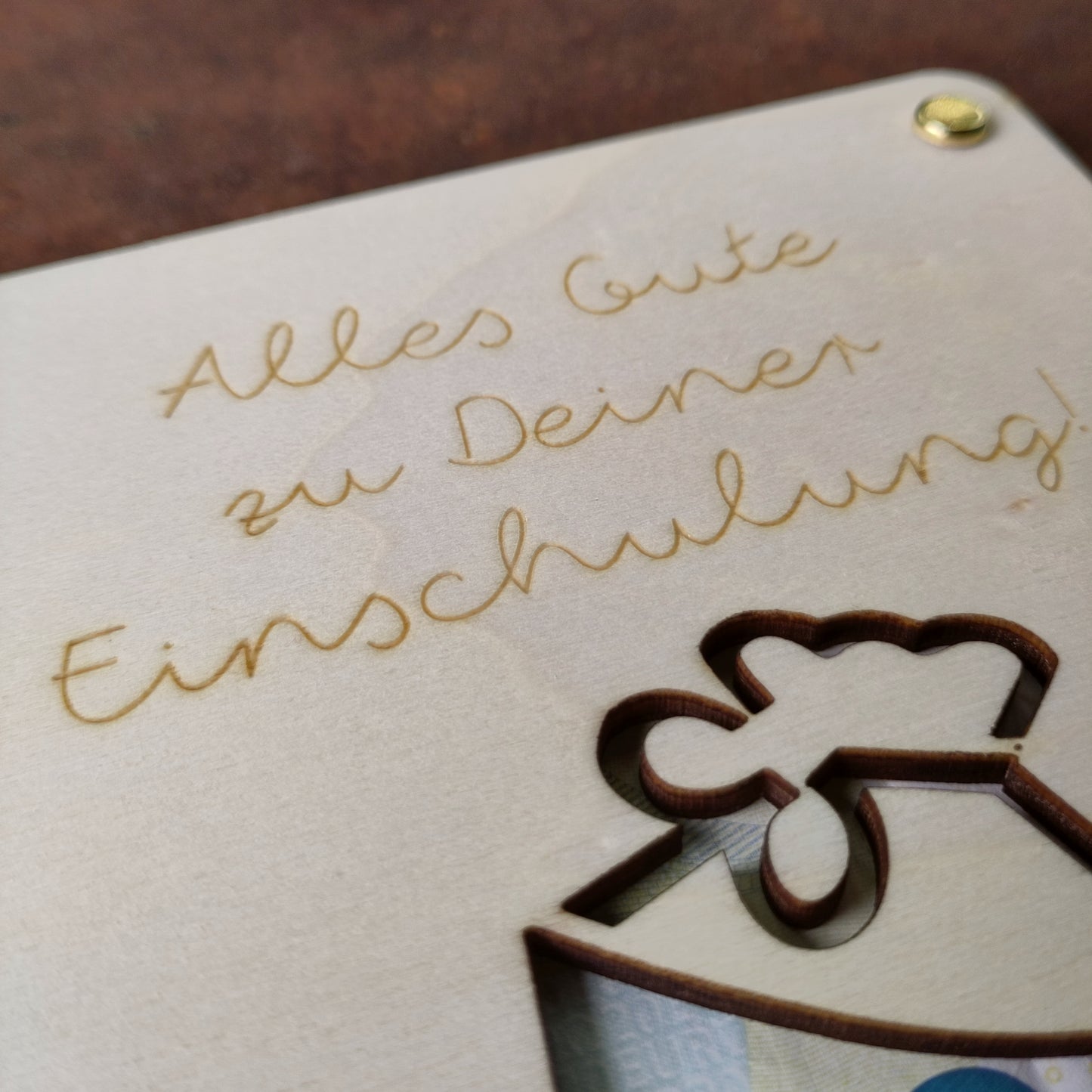 Geldgeschenk Schultüte