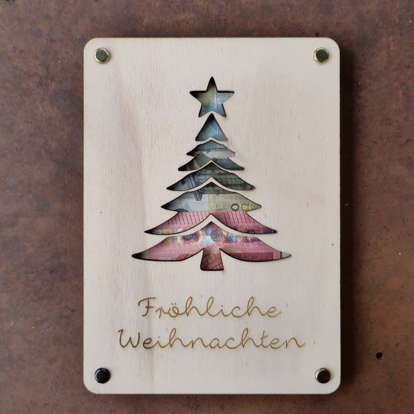 Geldgeschenk Weihnachtsbaum