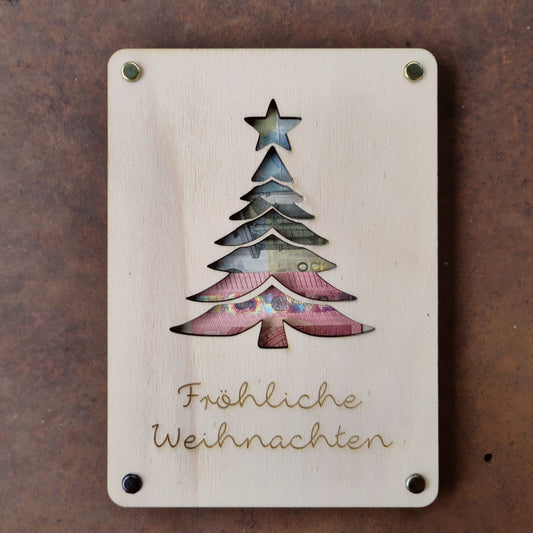 Geldgeschenk Weihnachtsbaum