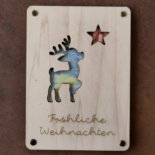 Geldgeschenk Rentier