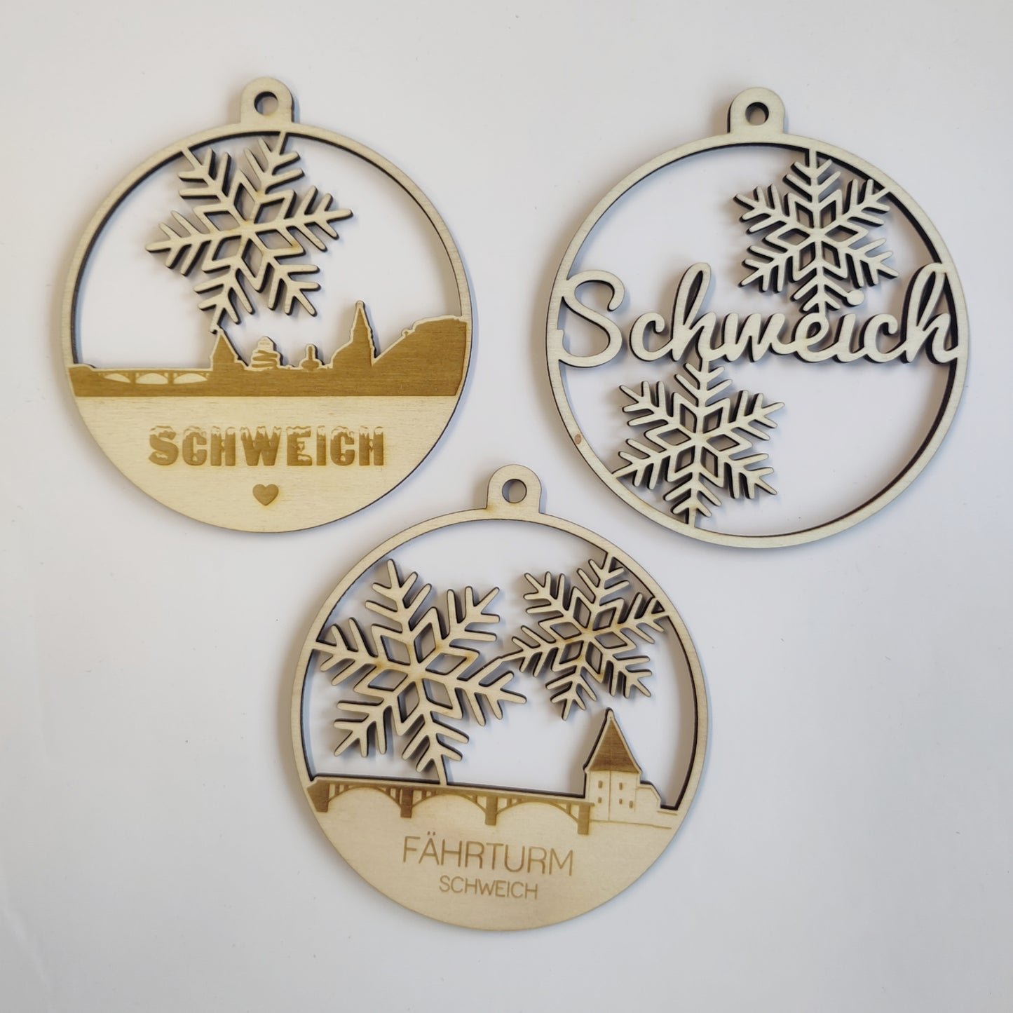 Baumschmuck Schweich (4er Set)