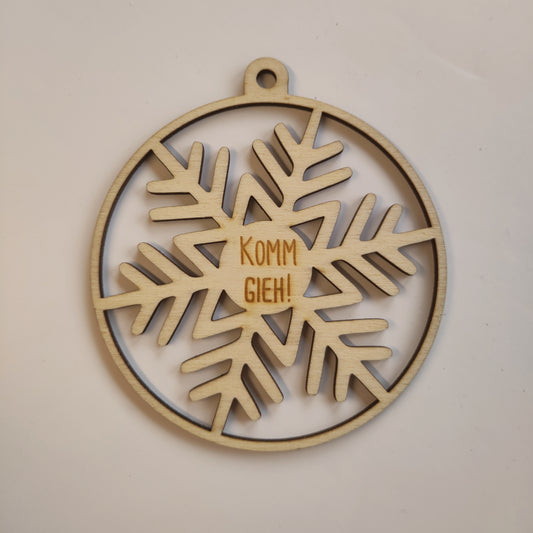 Baumschmuck Komm Gieh