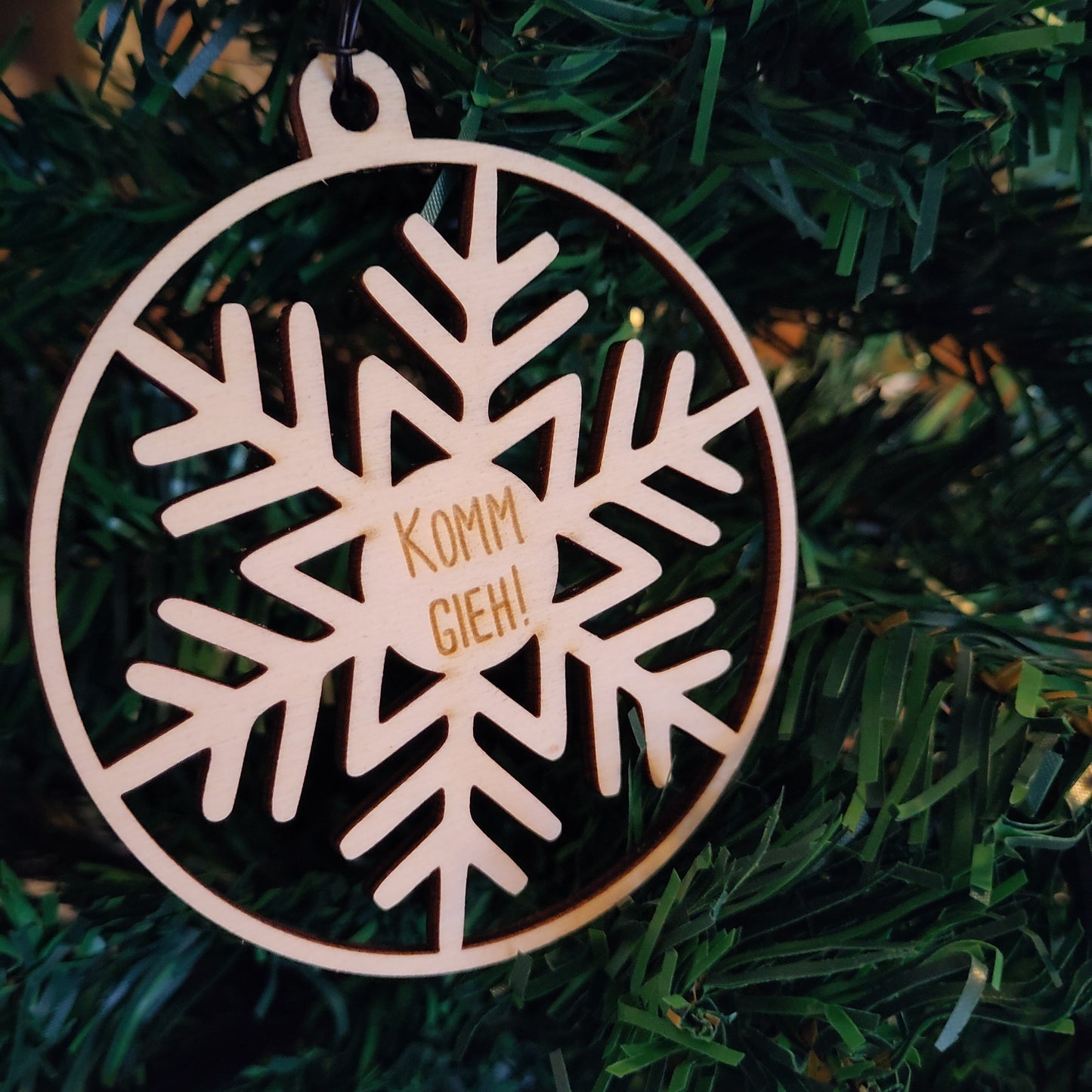 Baumschmuck Komm Gieh