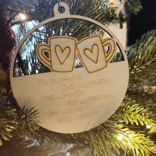 Baumschmuck Glühwein