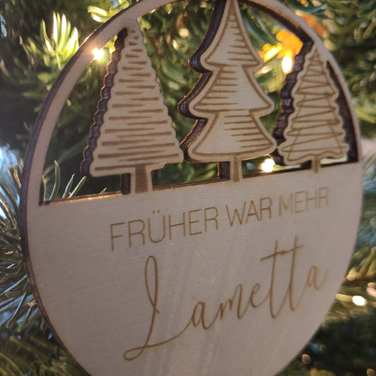Baumschmuck Lametta