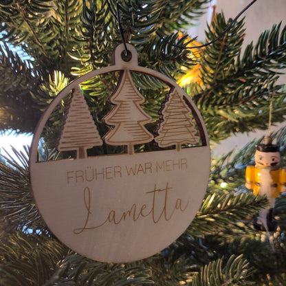 Baumschmuck Lametta