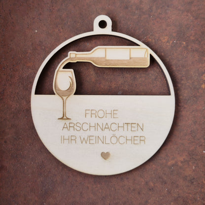 Baumschmuck Weinlöcher