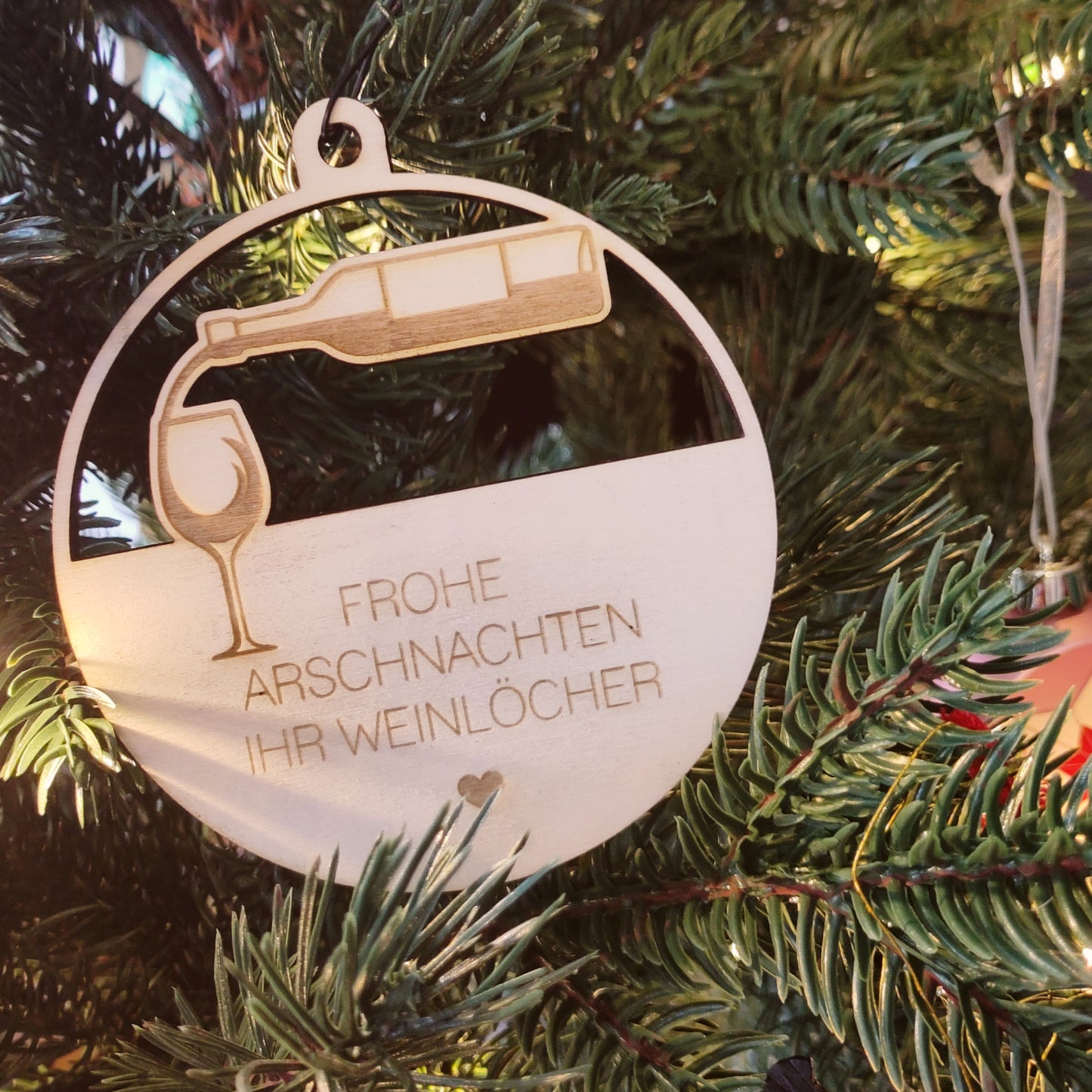 Baumschmuck Weinlöcher