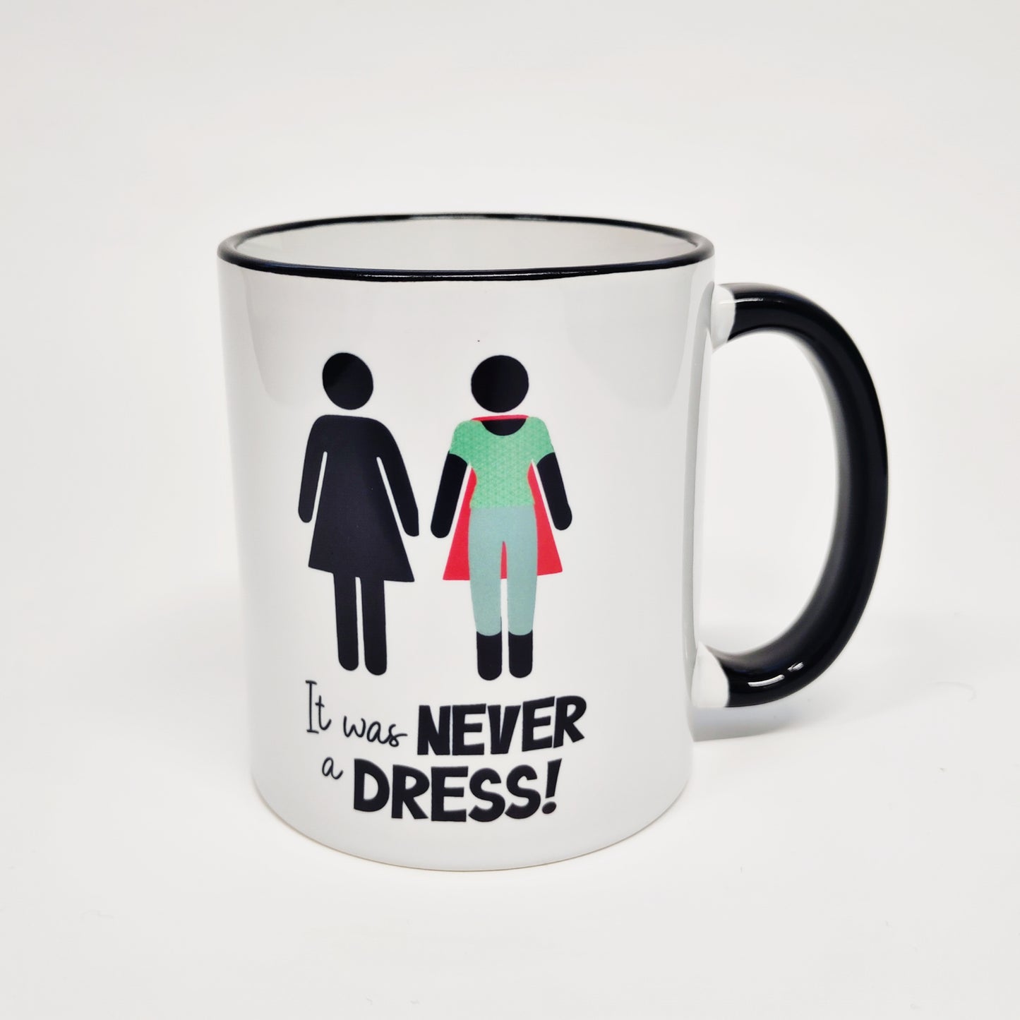 Tasse Never a dress