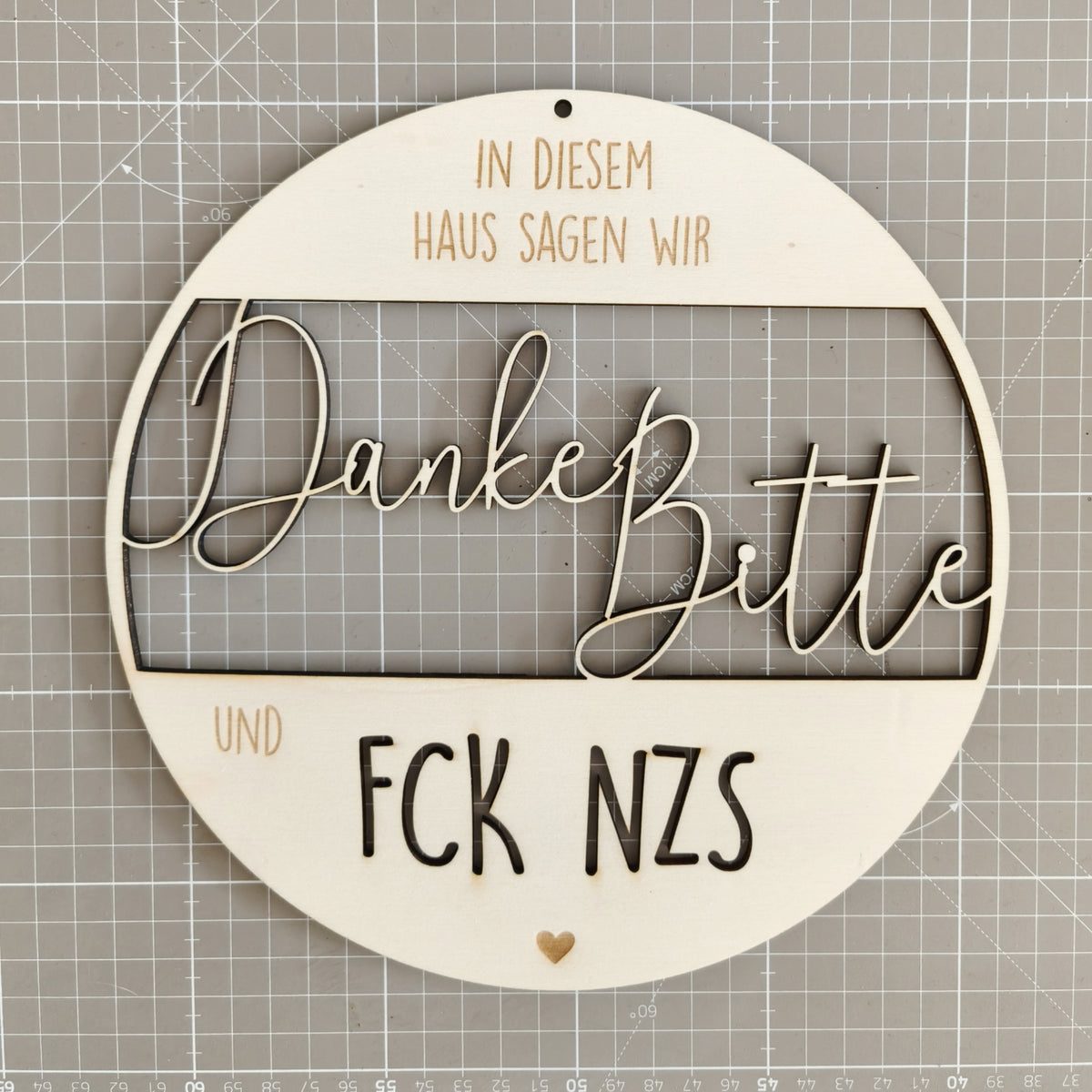 Türdekoration FCK NZS