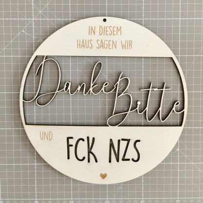 Türdekoration FCK NZS