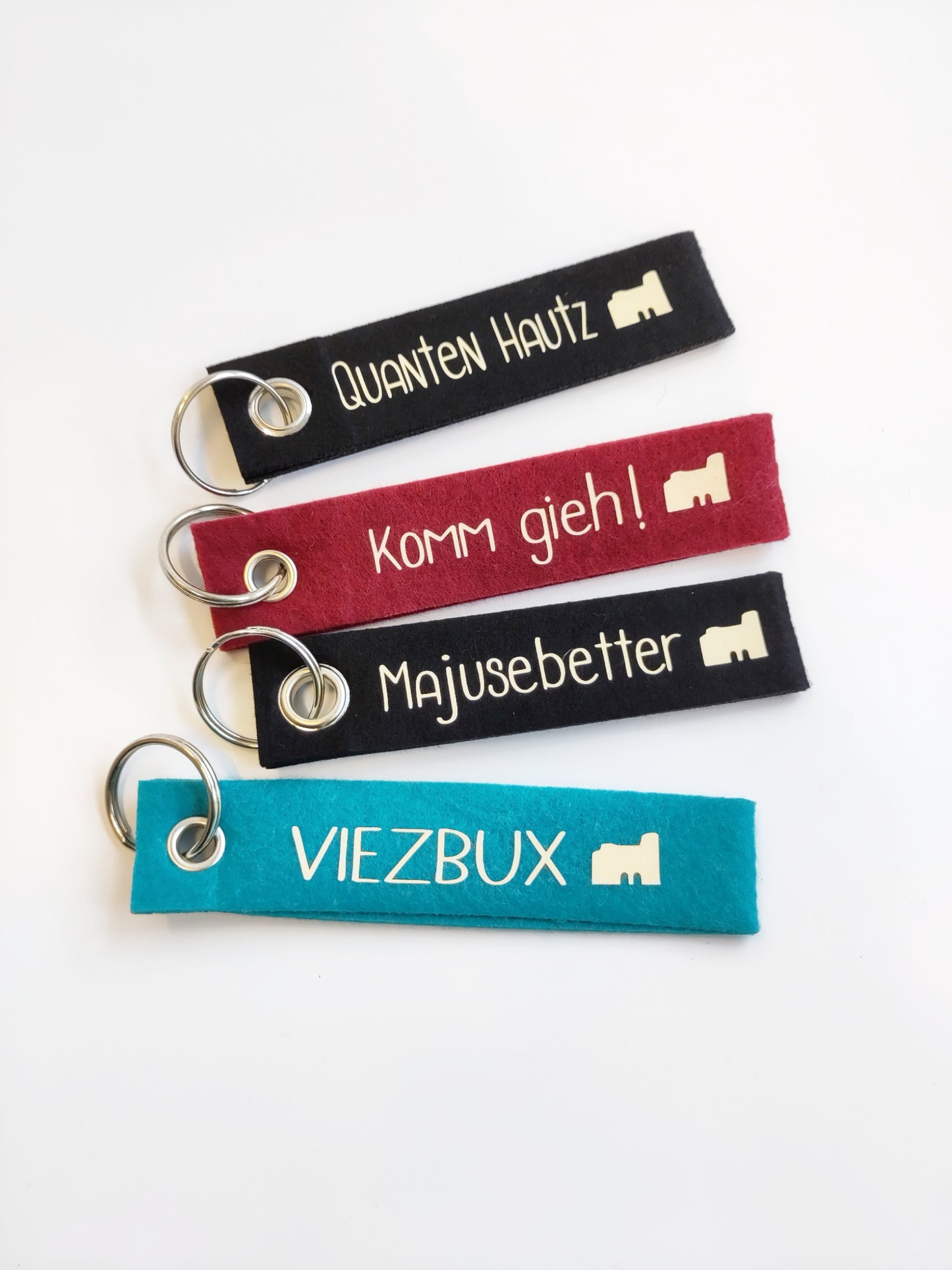 Schlüsselanhänger Filz