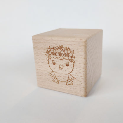 Holzwürfel Motiv