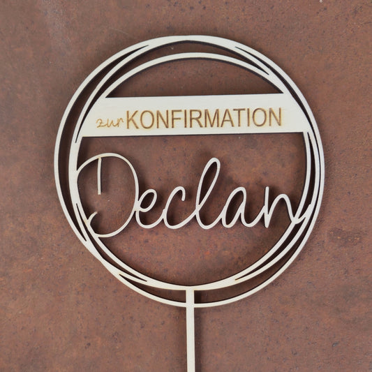 Caketopper Anlass einfach