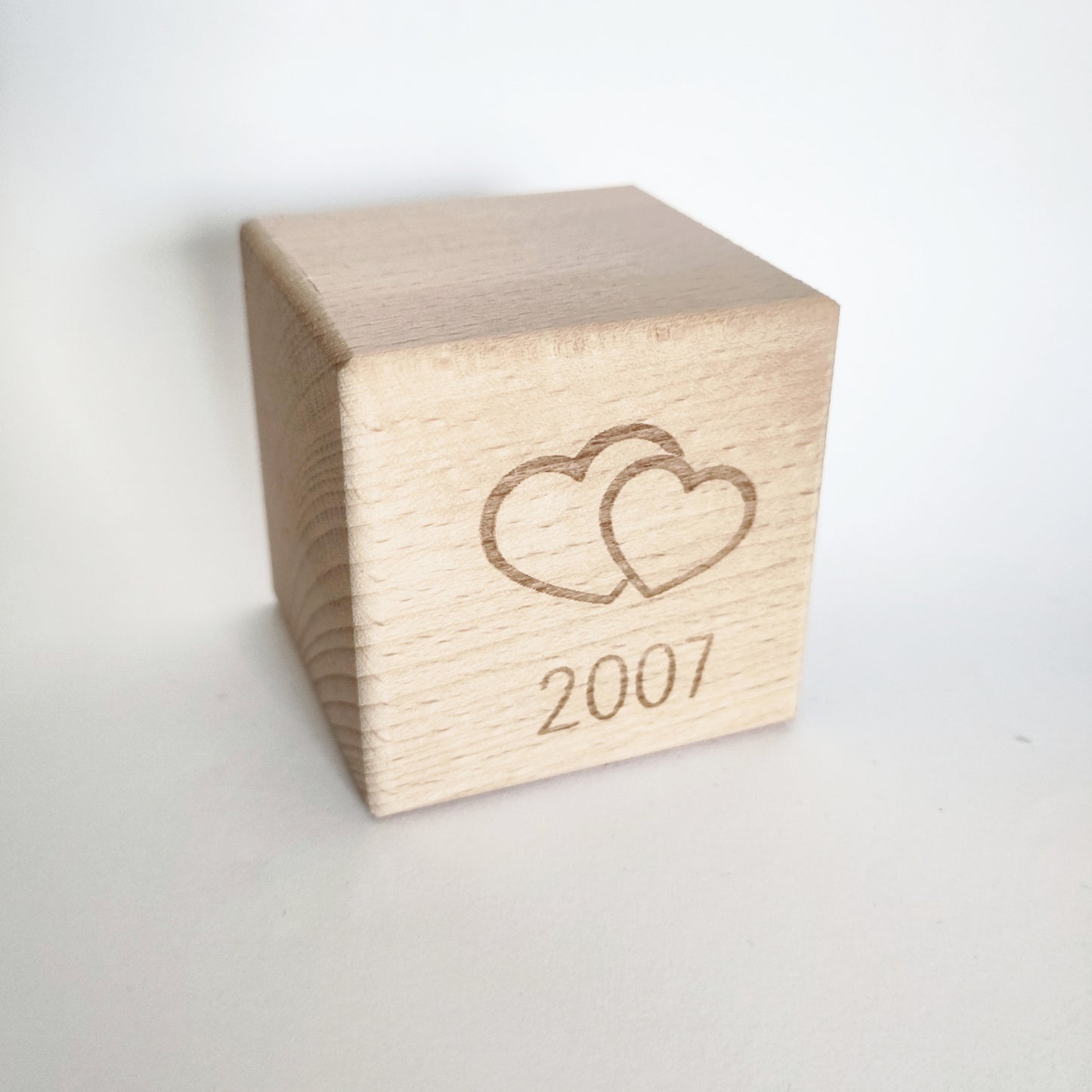 Holzwürfel personalisiert, Familie