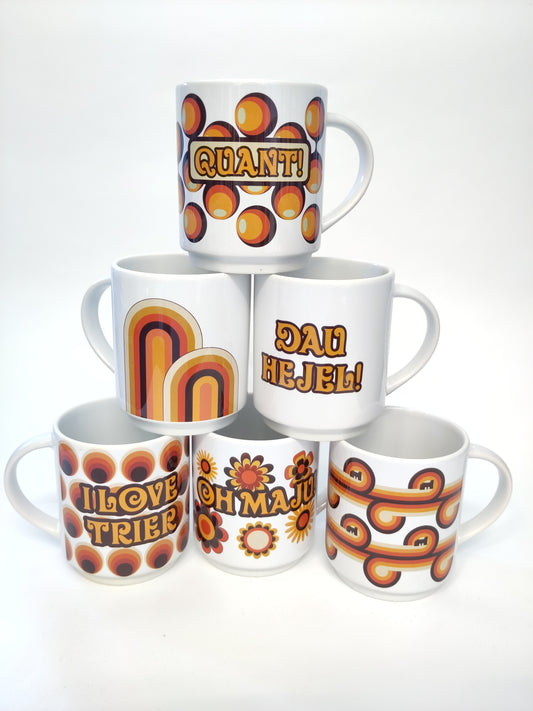 Tasse Trier-Retro, Überraschungsdesign