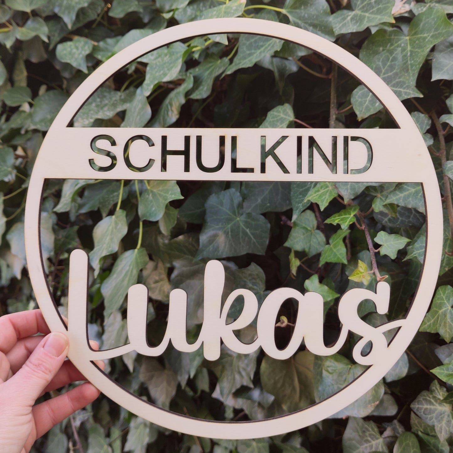 Türdekoration Schulkind mit Namen