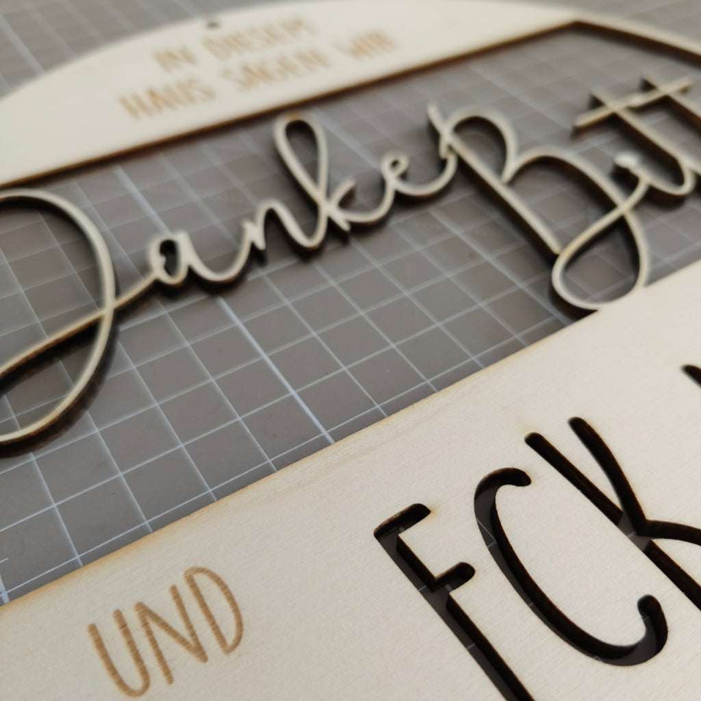 Türdekoration FCK NZS