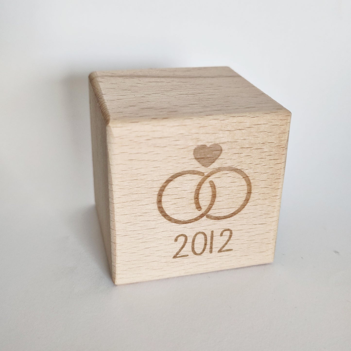 Holzwürfel personalisiert, Familie