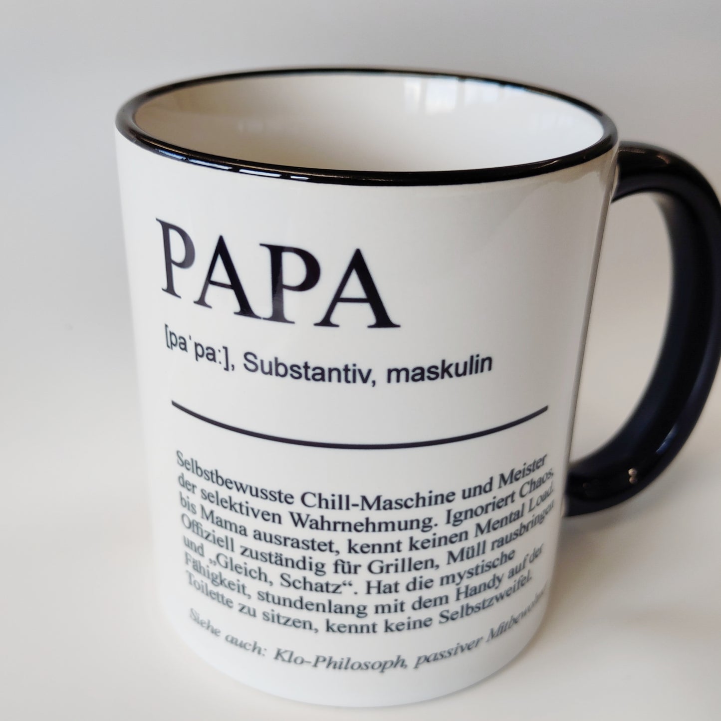 Tasse Definition Papa ehrlich
