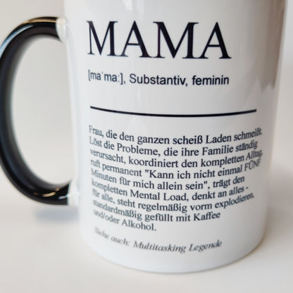 Tasse Definition Mama ehrlich