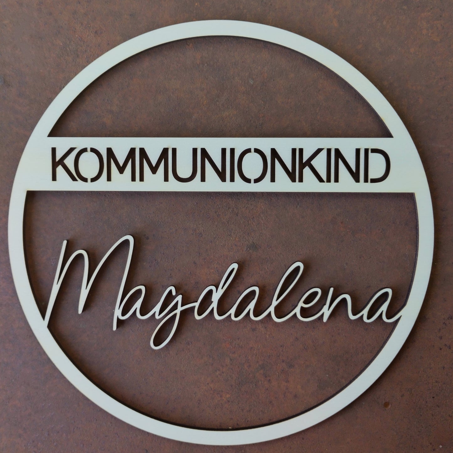 Türdekoration Kommunion mit Namen