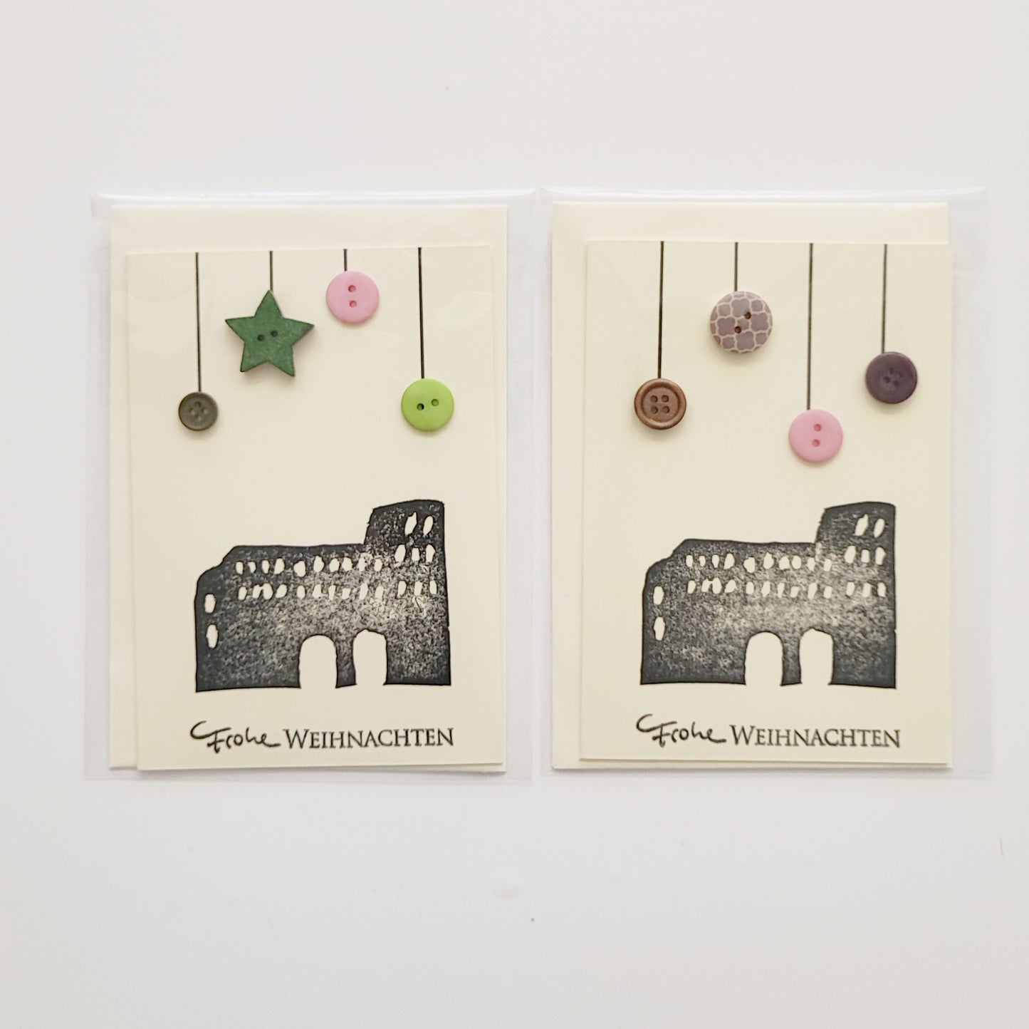 Grußkarte Trier, 3-Set, Motiv gemischt