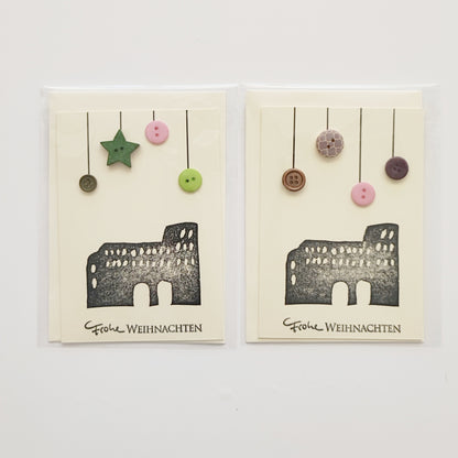 Grußkarte Trier, 3-Set, Motiv gemischt