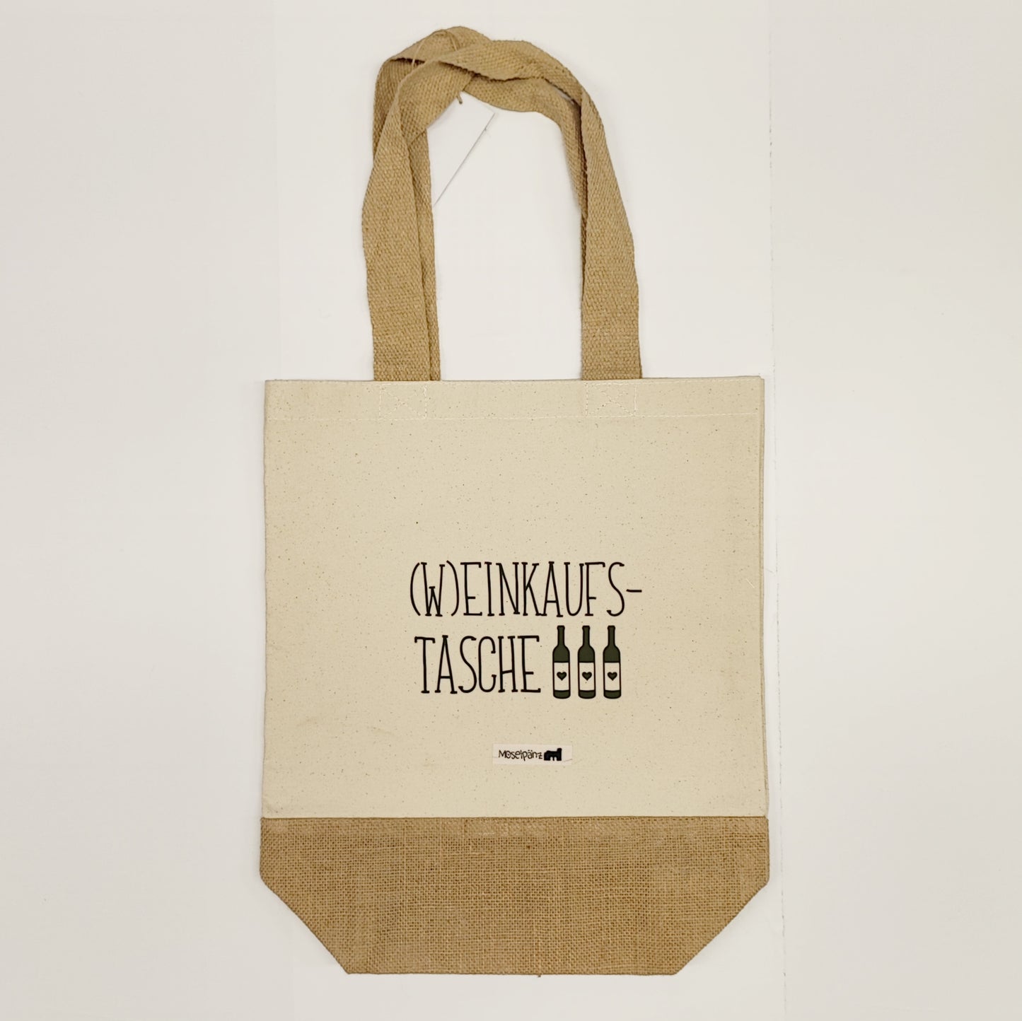 Jutetasche Weinkaufstasche