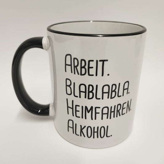 Tasse Alkohol