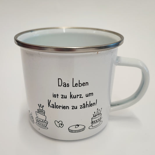 B-Ware Emaille Kalorien Torten